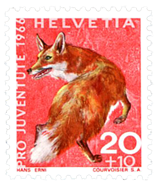 PJ1966-renard Timbre: Garfield
