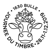 obliteration-2019 Journée du timbre, Helvetia 2015